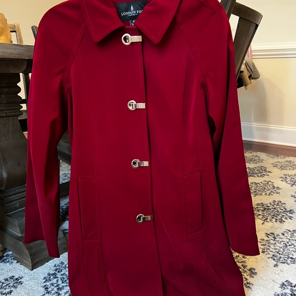 London Fog Jackets & Blazers - London Fog Women's Scarlet Trench Coat